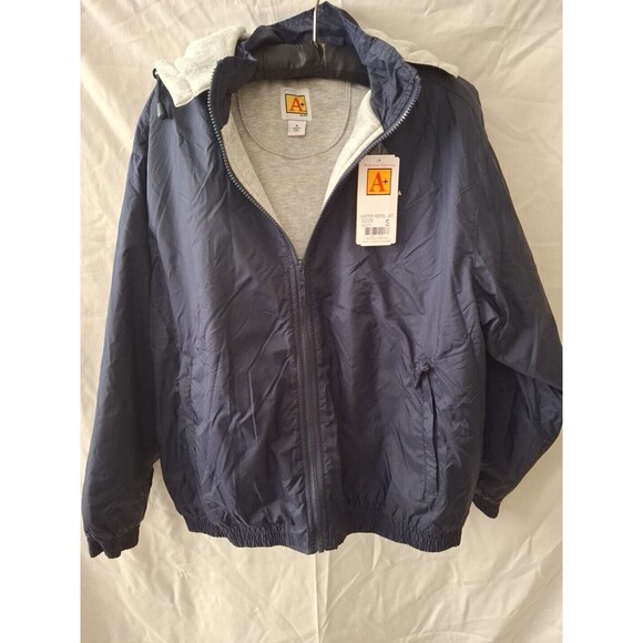 A + BY SAI Mens Navy Water Repelent Jacket Size S (1436) - Picture 5 of 14
